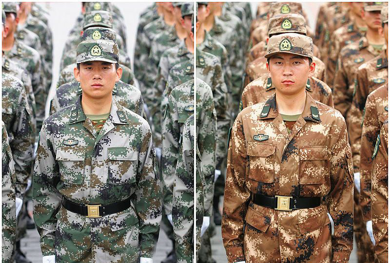 新式迷彩服軍裝圖片2022，時(shí)尚與功能的完美結(jié)合，2022年新款迷彩服軍裝，時(shí)尚與功能的融合典范圖片展示