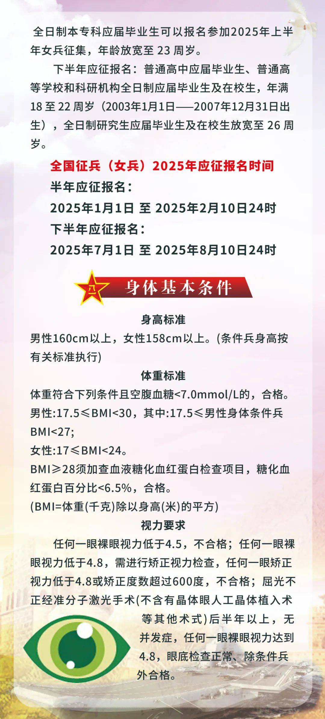 參軍體檢要求詳解，參軍體檢要求全面解析